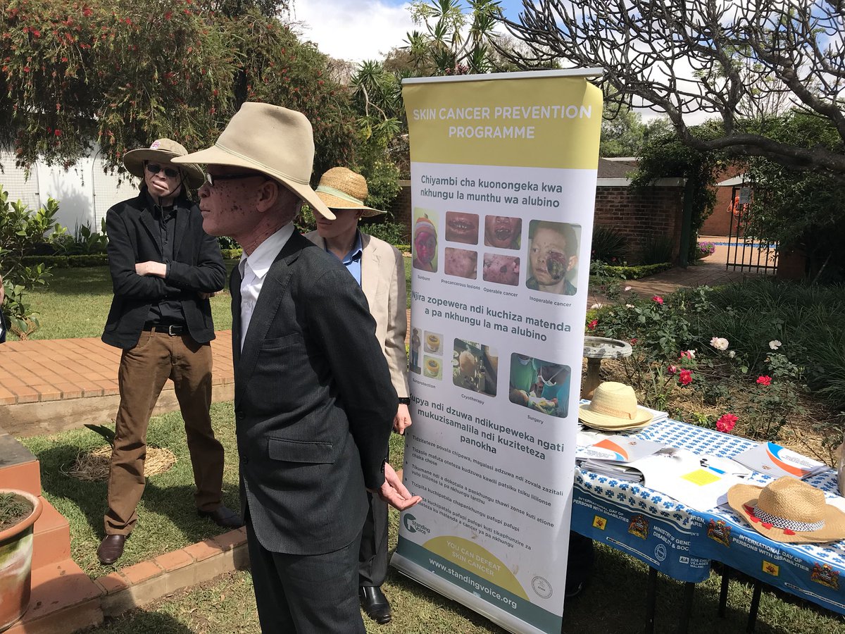 UKinMalawi's tweet photo. Association of Persons with Albinism, @UNMalawi and @MalawiGovt ‘s Department of Disability and elderly Affairs are among some of the organizations showcasing their work.
at the #DisabilitySummitMw https://t.co/wew3LKm8dK