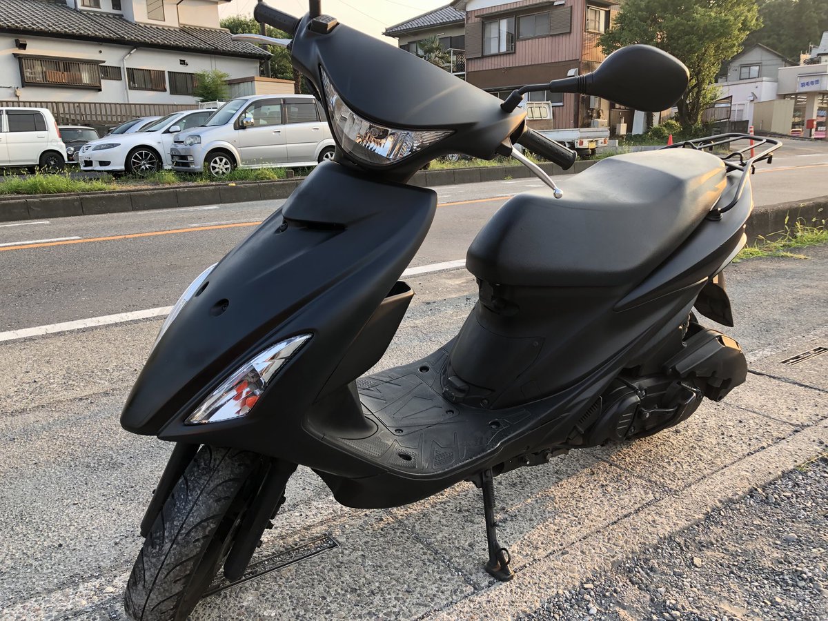 アドレスv125g マッドブラック‼️ SUZUKI アドレス125V マットブラック