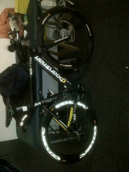 APerezgorilla's tweet photo. 9.8 TT Boardman stolen from Lichfield cycle shop 17.7.18 pm with mavic training wheels, rotor QXL inner chain, SRAM single pull shifters, oversized external red bottom bracket &amp; black bar tape please R/T @BurntwoodTri @Mercia_CC @DerbyMercuryRC @Lichfieldccc https://t.co/nDq6eslOiY