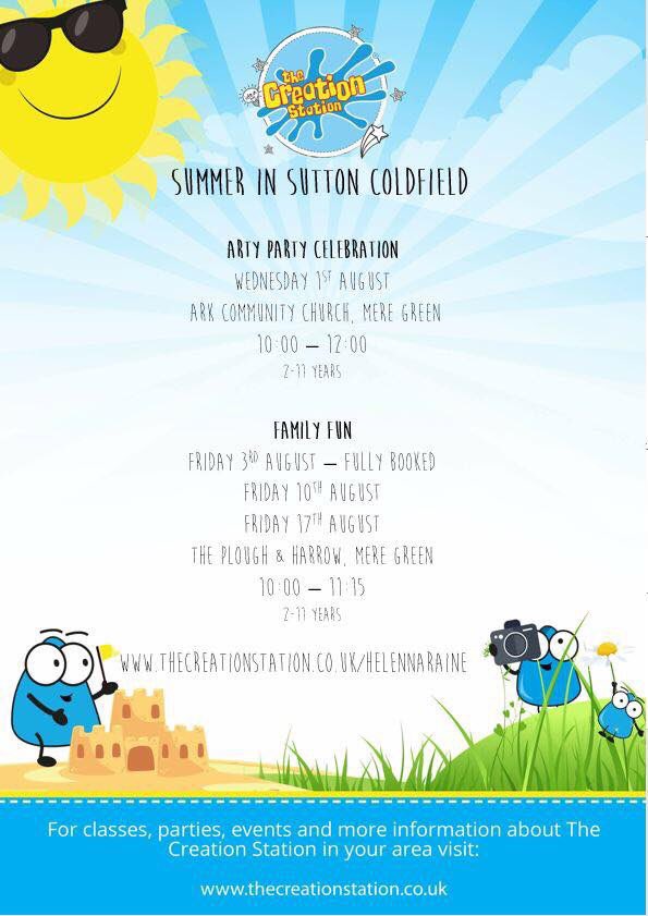 makers_n_movers's tweet photo. We’ve got loads of creative fun happening in #suttoncoldfield & #lichfield over the #summer. Come and join us at one of our classes or events. https://t.co/uKtgfiIKnO #holidays #familyfun #babyclass #primaryschool #schoolsout #kidsart #cafts #birmingham #creationstation https://t.co/ACzdaBzOyr