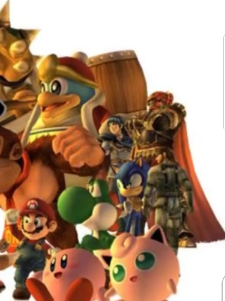 はにゃこ スマブラxのこの画像のなにがいいってカービィとプリンが仲良く並んでるところとマルスくんがガチムチに挟まれて苦しそうなところ