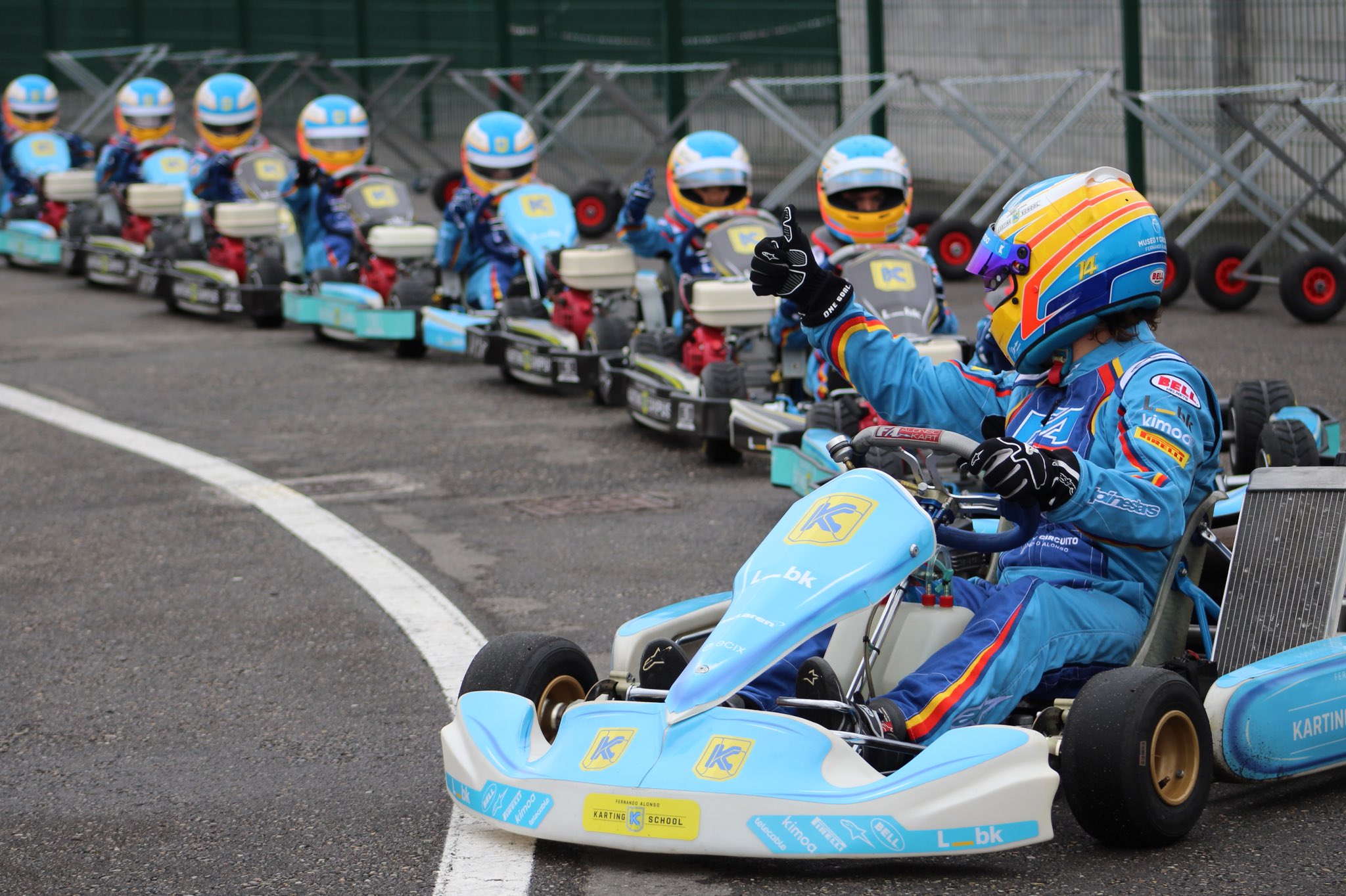 Fernando Alonso Kart