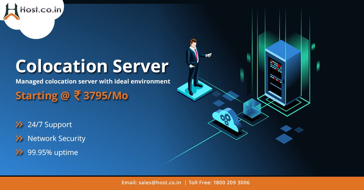 HostIndia's tweet image. @HostIndia offers tailored Colocation Server Hosting that will help you reduce upfront costs while providing you with the room to comfortably expand and grow your business with Secured Server Colocation.
host.co.in/colocation-hos… #Colocation_Server #Managed_Colocation_Server
