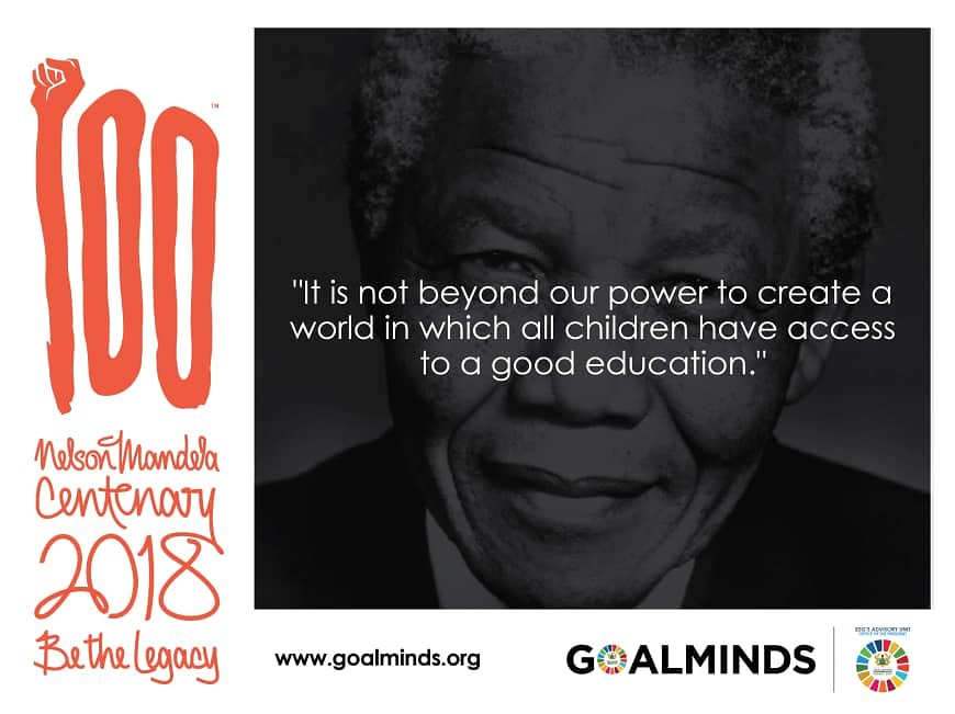 SDGsPresidency's tweet photo. It's #NelsonMandelaDay! He has inspired us to push for #1ActionAgainstPoverty #5GenderEquality #16Peace #10ReducedInequality #8Economicgrowth and more! He shared powerful game changing nuggets of wisdom. #Mandela100 #BeTheLegacy #SDGs2030 #GoalMinds https://t.co/aBgwXD6rnp