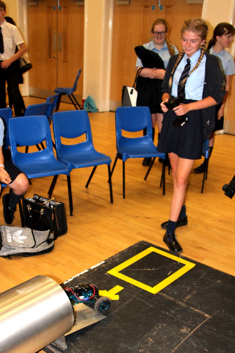 OrmskirkSchool's tweet photo. Our STEM Challenge Day is in full swing. Start your engines - 4x4 and F1 activities in the main hall.
#STEMChallengeDay https://t.co/EZ8S5Xwocd