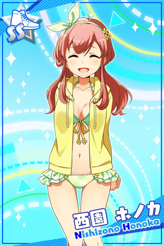 続いて、同じくキョーコちゃん、レナちゃん、ホノカちゃんの水着姿のSS