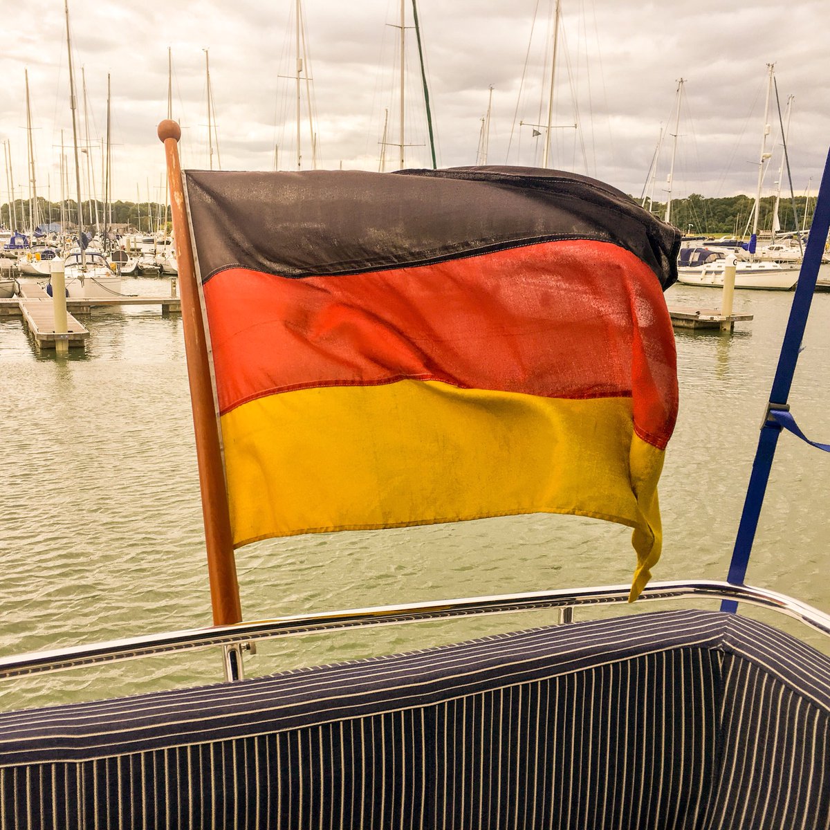 TraderYachts's tweet photo. Where would you head for in a fully loaded up Trader 42 Signature? This one is off to Hamburg! #cruising #Germany #endlesssummer https://t.co/y6vIxcbVoz