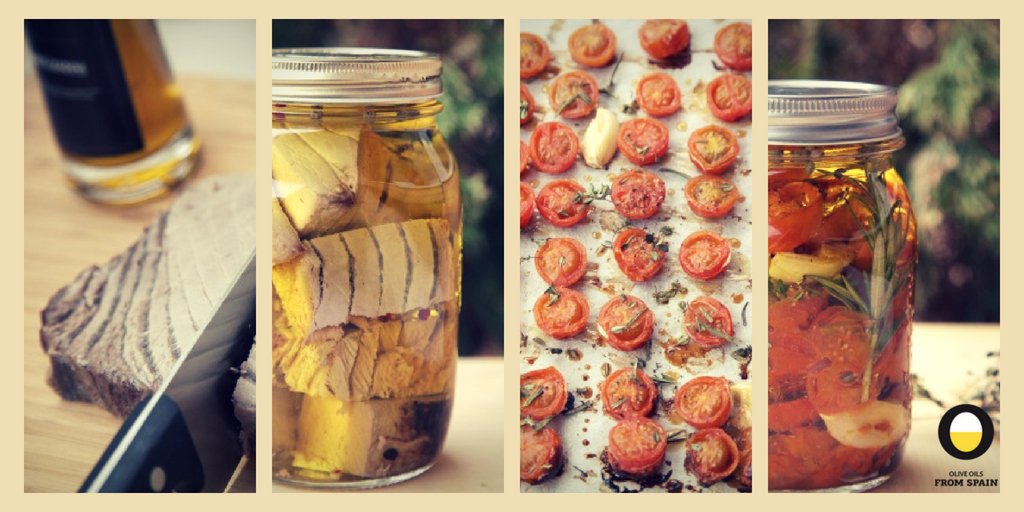 SpainFoodWineIE's tweet photo. #Healthyfastfoodtips ▶️Do you dream about getting home and finding dinner all ready for you⏳? Or taking less time to prepare a delicious meal⏲️? E A S Y 👉🏼Preserve the food in #Spanish olive oil 🇪🇸
https://t.co/QklH1Dc20p https://t.co/zBUWFAgykg