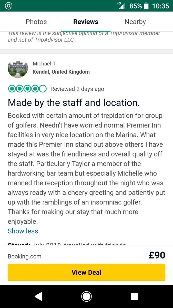 Hartlepool Marina Premier Inn tweet media