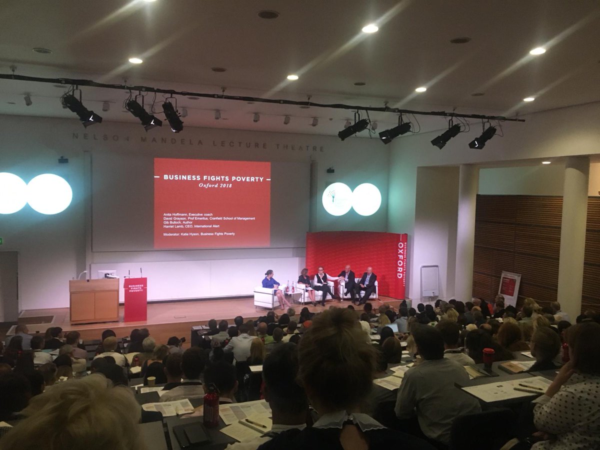 Bopinc's tweet image. While our partners @Danone and @Unilever are lonely frontrunners at embedding purpose in business, the question on panel at #BFPOxford remains: how to get others along? 
#beyondCSR