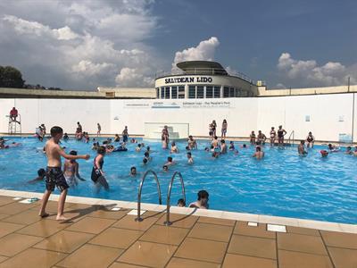 Well done to <a href="/SaltdeanLido/">Saltdean Lido</a> who have raised over £100,000 in pledges to secure the next phase of their HLF funding. Next on the agenda: conservation of the main building (1938) #seasideheritage #lidos #timeforadip spacehive.com/saltdean-lido  <a href="/C20Society/">C20 Society</a>