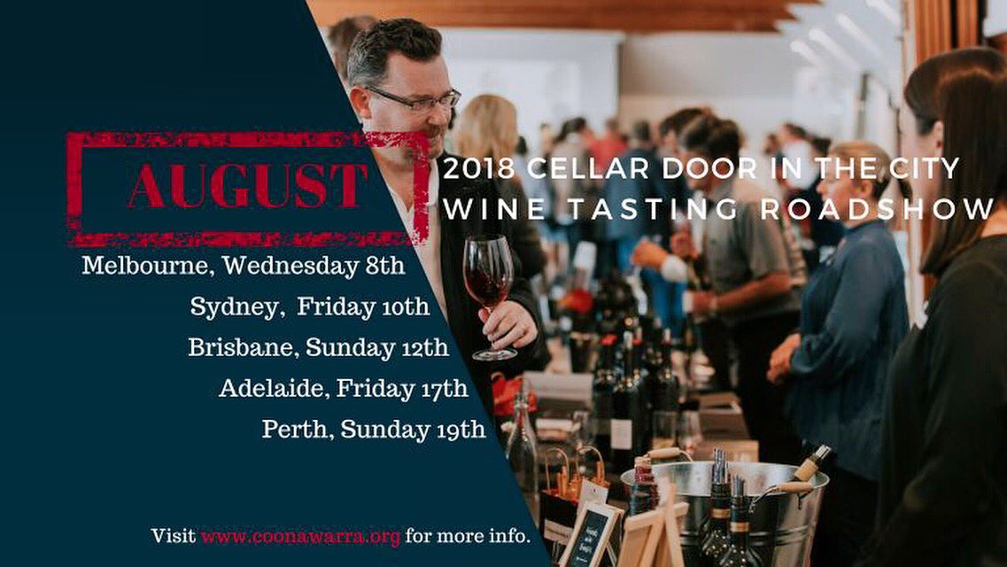 Wine✔️ Banner✔️ 
All the essentials sorted for another epic Coonawarra road trip this August. But have you got your ticket? Visit our website zema.com.au