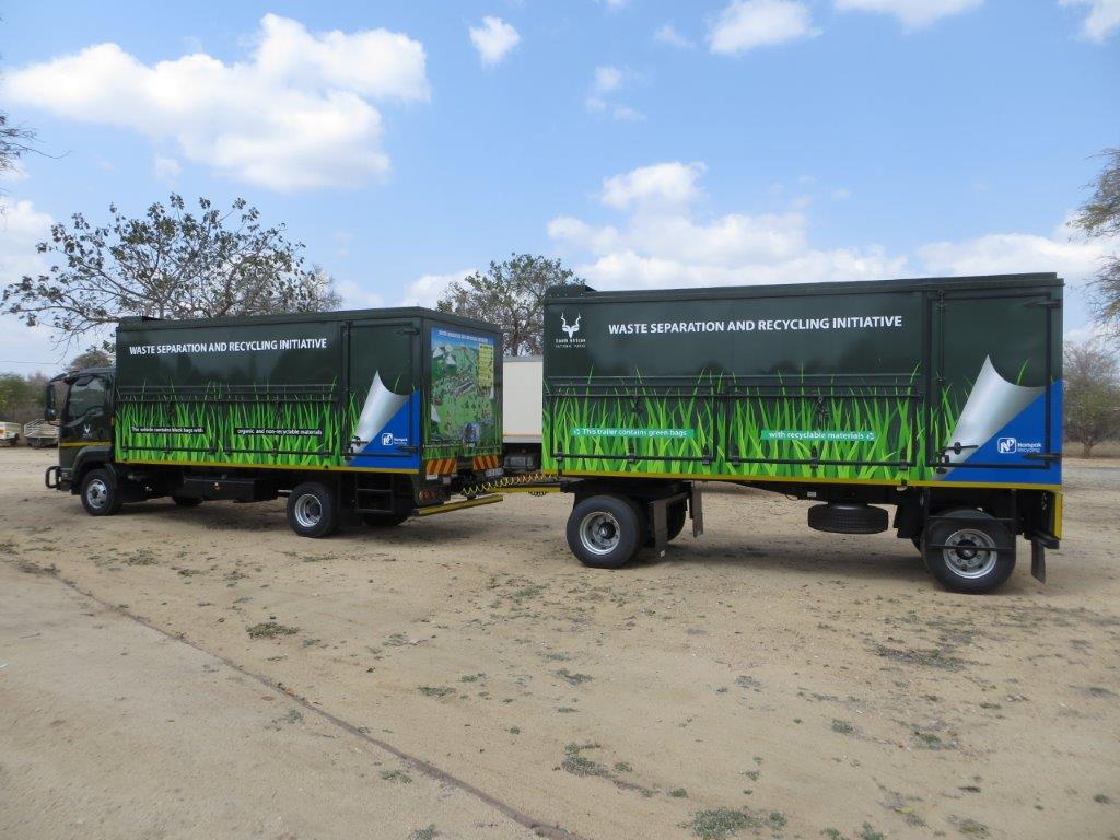 Petco_Official's tweet photo. One of our favourite projects was teaming up with @PlasticsSA and @polyco_sa to sponsor two baling machines for @SANParksKNP. Now all the park’s post-consumer #PET is put to good use instead of being sent to landfill! https://t.co/TIP64CuNLY
