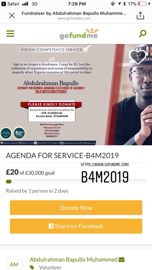 abdul_bapullo's tweet photo. https://t.co/0Y5L11K8Tq
Pls RT ....kindly donate #b4m19 #nottooyoungtorun #readytorun #readytofund #NelsonMandela https://t.co/kC6trYmwi3
