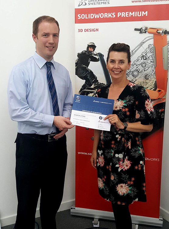 DesignProLtd's tweet photo. Shout out to Stephen in @SolidWorksSSI who was the instructor for our 3 day #Soildworks #Composer training this week. It was an excellent course & we're really looking forward to putting our new skills to the test. https://t.co/Ah8dPttZQ1