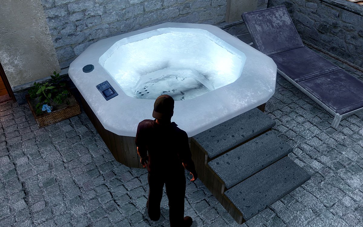 artie_ja's tweet image. Skandal! Nie da się wejść do wanny z bąblami! #AlphaProtocol