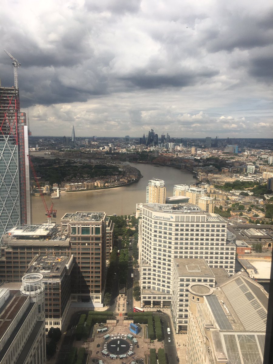 firestarterco's tweet photo. Today enjoying the view whilst working in #level39, home of Europe's largest fintech accelerators. #portfoliofd #financedirector https://t.co/Osdhg7VzBx