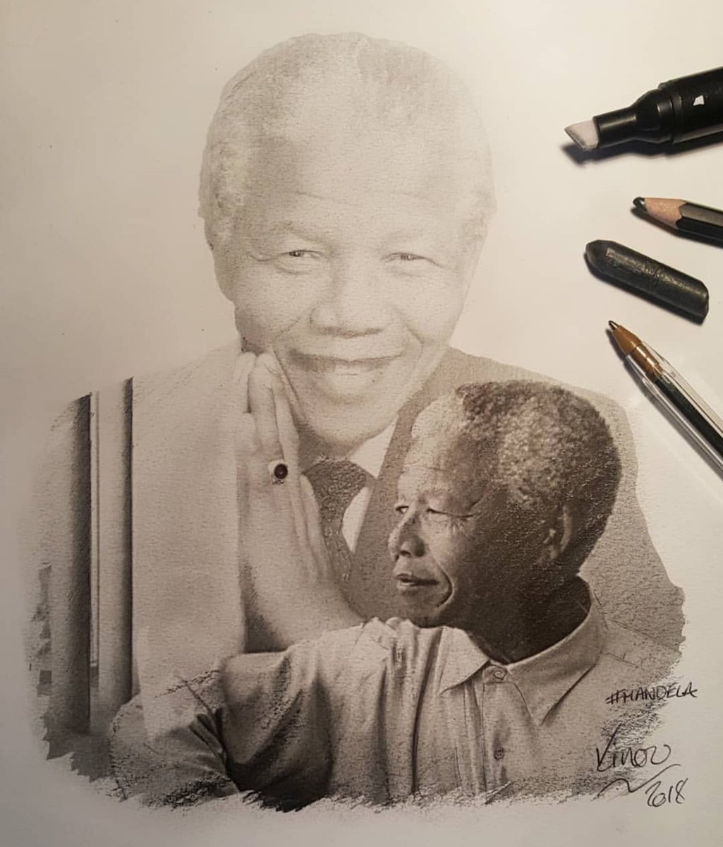 kinougram's tweet photo. Ce grand homme aurait fêté ses 100 ans aujourd'hui. Reposez en paix M. #NelsonMandela https://t.co/1JUgFzcb8a