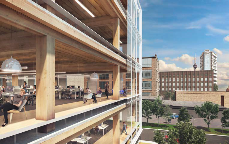 MJKennedy_CLO's tweet photo. .@SunLife and #Hullmark teamed up to develop a timber commercial building in Toronto’s Liberty Village ft. natural materials and greener paints, stains and adhesives. #SunLifeSustainability https://t.co/J2gWLQFe9B
