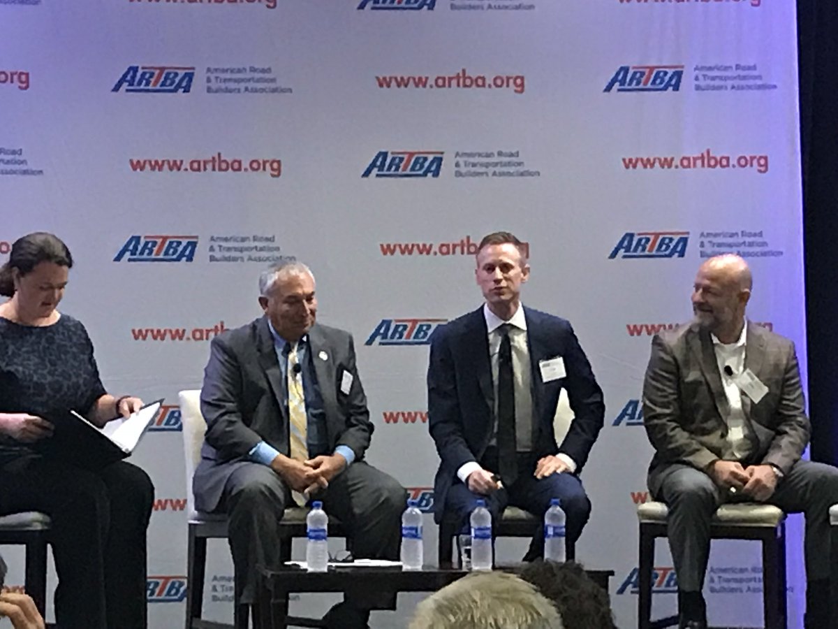 Thanks Kentucky transportation champion <a href="/santoro_sal/">Sal Santoro</a> for speaking to ARTBA this morning