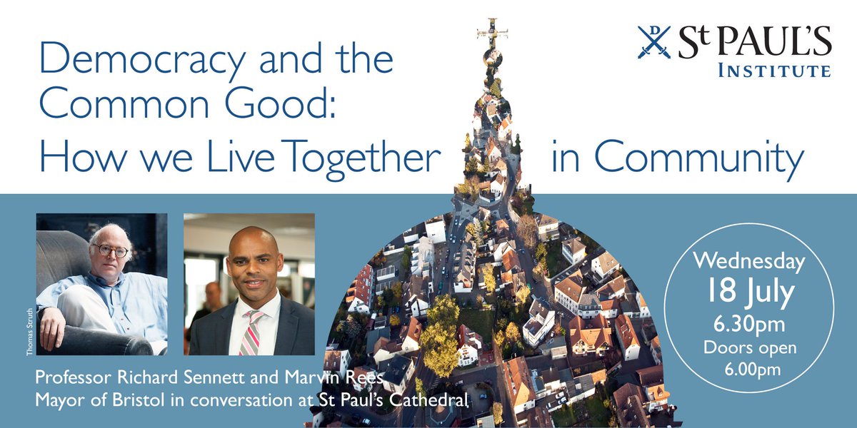 StPaulsInst's tweet photo. Tonight we will be live tweeting from our event 'Democracy and the Common Good: How we Live Together in Community'. Join in the conversation using #CommonGoodValues and share your thoughts on how we can promote the common good in our communities. https://t.co/bZ8wpyhC5R