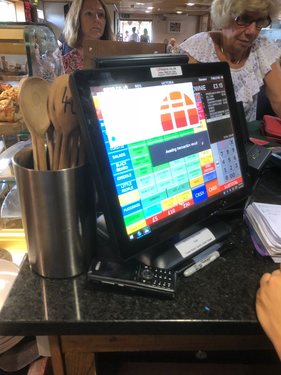 lbsEPOStills's tweet photo. Long term customer @AllingtonFarm #Chippenham just upgraded their #Epos system in the cafe. They use 2 Pos15 terminals with printers &amp; drawers, plus 2 #cardterminals . Always a busy cafe, serving delicious food, attached to the farm shop. @icrtouch @Paymentsense @TILLSDIRECT https://t.co/aAmT4OCmpU