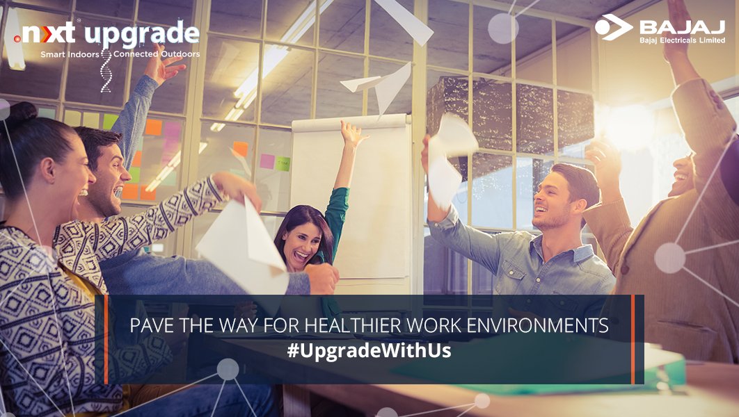 BajajElecBiz's tweet photo. Turn the focus on your most important resource, people. Human-Centric Lighting helps companies increase productivity while promoting employee health and well-being! Know how your business can utilise HCL from Bajaj Electricals. #UpgradeWithUs. Know more: https://t.co/vqw0vX6WmW https://t.co/EoxJMr157I