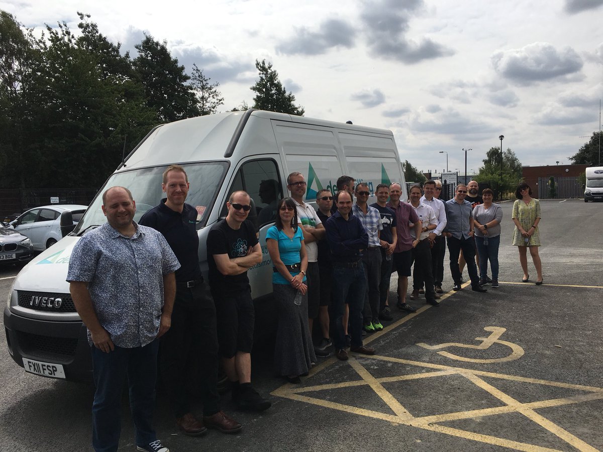 paulbevolve's tweet image. @DeltaSimons summer party day but first #seniormanagement #meetng down at our @stirlindev built drilling unit