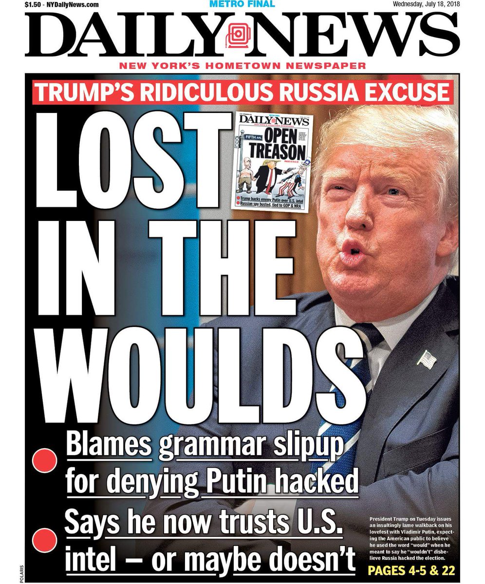 Such a liar, #gaalighting the world! One word 'adjustment' does NOT change ALL he said,ALL he did or WHO he is! .@realDonaldTrump / .@POTUS is a #TraitorInTheWhiteHouse and .@HouseGOP , .@SenateGOP .@SpeakerRyan .@senjudiciary MUST HOLD him to account! #CountryOverParty #Impeach