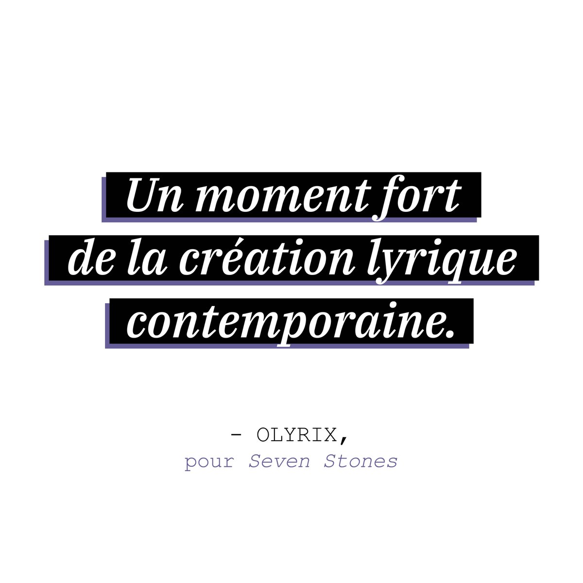 festival_aix's tweet photo. [ RETOUR PRESSE ✒️ ] #sevenstones d'Adámek, mis en scène par #EricOberdorff une #création mondiale du @festivalaix ! 👏 @cohumaine #festivalaix  #presse #olyrix #opera #music #creation https://t.co/UXmjKckSvP