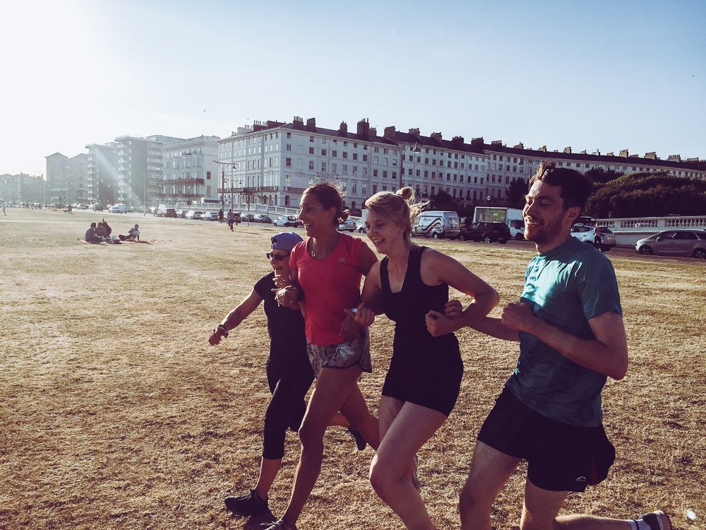 StrideFit's tweet image. Our summer Hove Lawns crew is getting strong! Love watching these guys take on a tough team challenge with no grumbles (well almost… ahem James) and motivate each other to crack on and win :)
-
-
#sunshineandsprints #stridefit #summer #seaside #bootcamp #hove #brighton