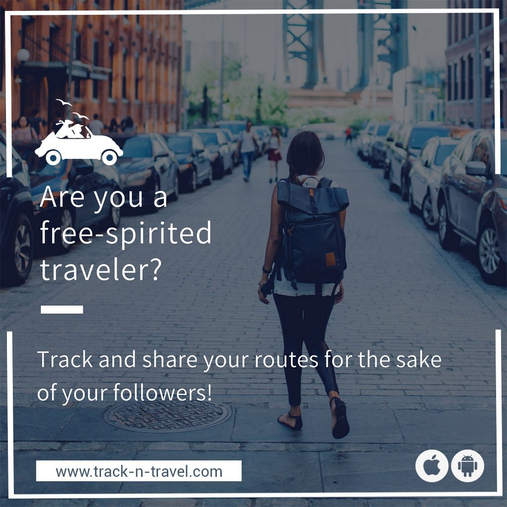 #TravelBloggers can use Track-n-Travel to #track, save and then share their #routes with their followers! #travelfreedom, #travellog, #traveldiaries

Download: track-n-travel.com
#trackntravel #travelphotography #travelblogger #travelholic #travelbooks