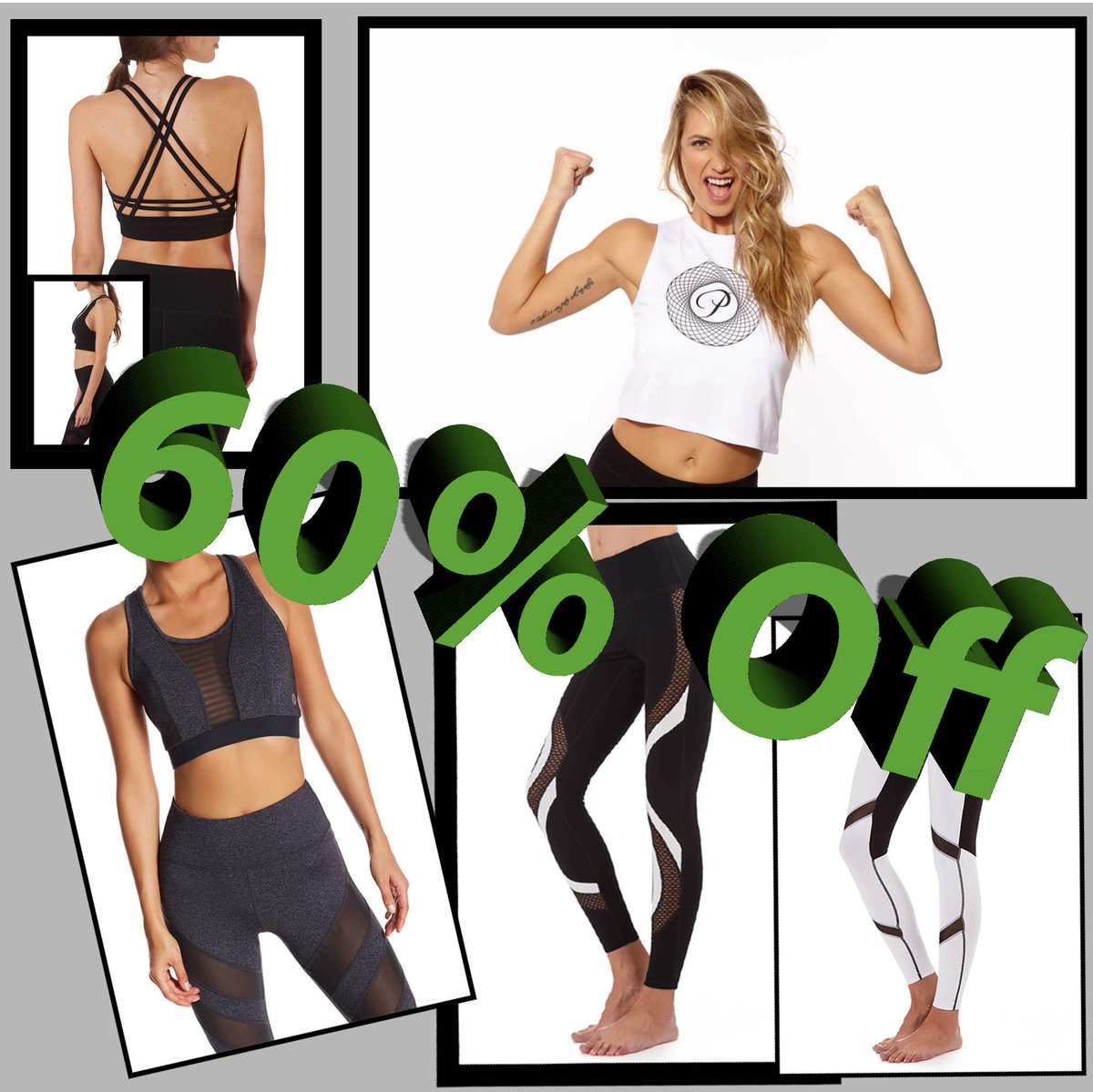 prjonathleisure's tweet photo. Buy Activewear Online at PRJON https://t.co/QOrACj6ZR3
ITS A BIG ONE!!!!
2 Days Only- 60% Off Site Wide- Get your favorite styles in activewear more then half off. HURRY 2 DAY SALE
#yoga #gym #athleticwear #workout #getfit #style #gymtostreet #mesh #leggings #sportsbra #bodysuits https://t.co/9u3skRYN7a