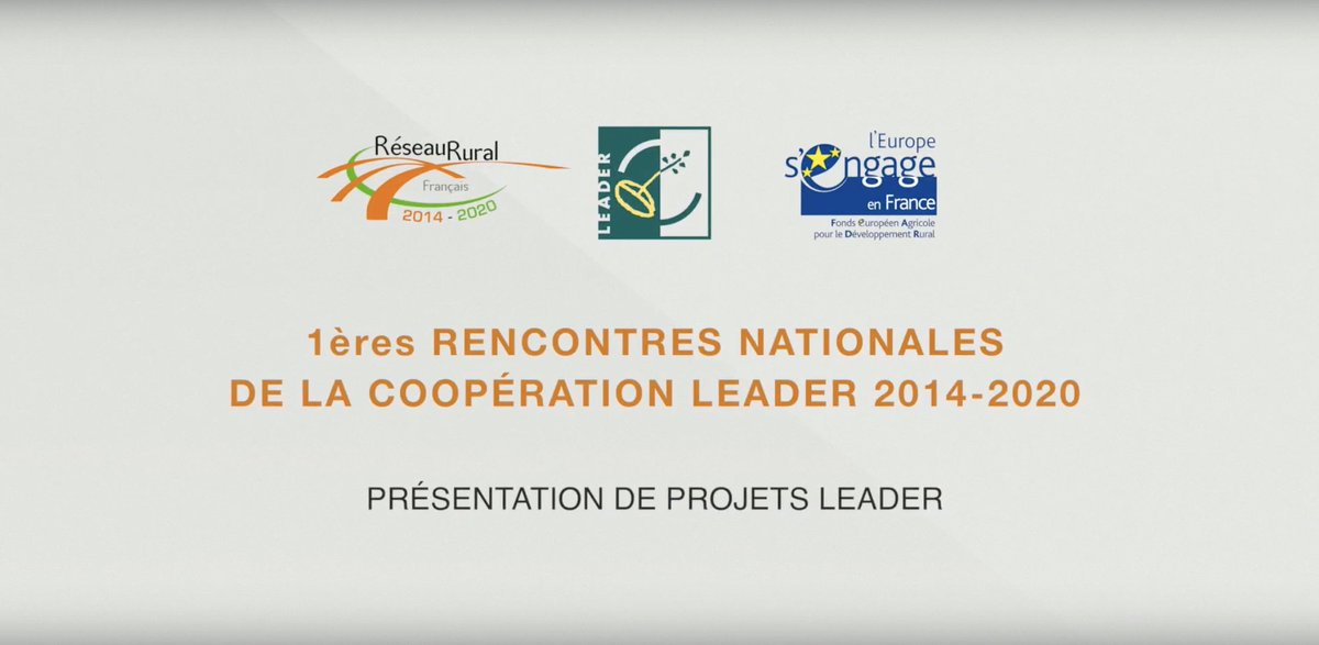 laprodagile's tweet photo. Retour en image sur les 1ères Rencontres Nationales de la Coopération Leader organisées par @reseaururalfr et le #Ministère de l'Agriculture et de l'Alimentation >https://t.co/SVETMyLPf6< 12 vidéos : interviews, reportages, teaser < Réalisation : @gillescazaux - @laprodagile https://t.co/dXc53WuV5k