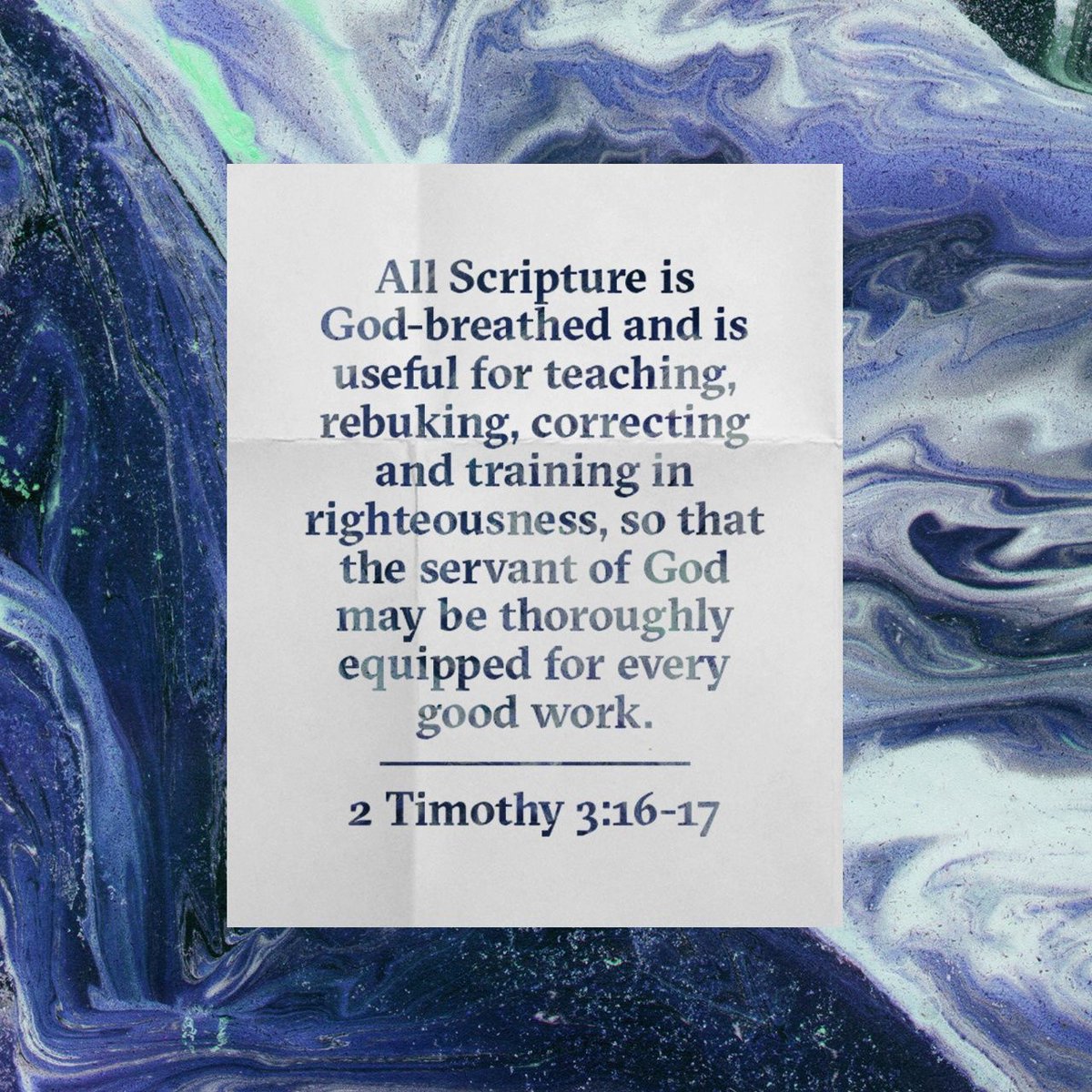 iamtheena's tweet photo. All Scripture is breathed out by God and profitable for teaching, for reproof, for correction, a…
https://t.co/QJfT8LZwuI https://t.co/0tP1wS1jSm