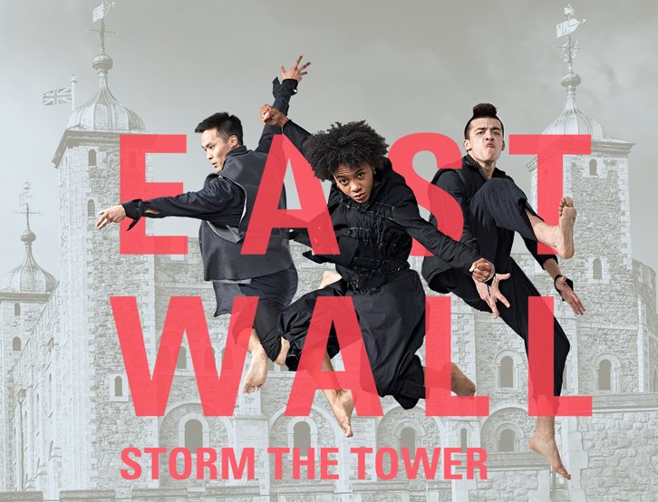 LIFTfestival's tweet image. Toi! Toi! Toi! to ALL of the #EastWall team, which opens at @TowerOfLondon tonight! 🎉
The excitement has been building for a long time and we can't wait to close #LIFT2018  in style 💃🕺bit.ly/stormthetower
@EastLondonDance @HofeshCo @HRP_palaces @LCFLondon @UEL_News