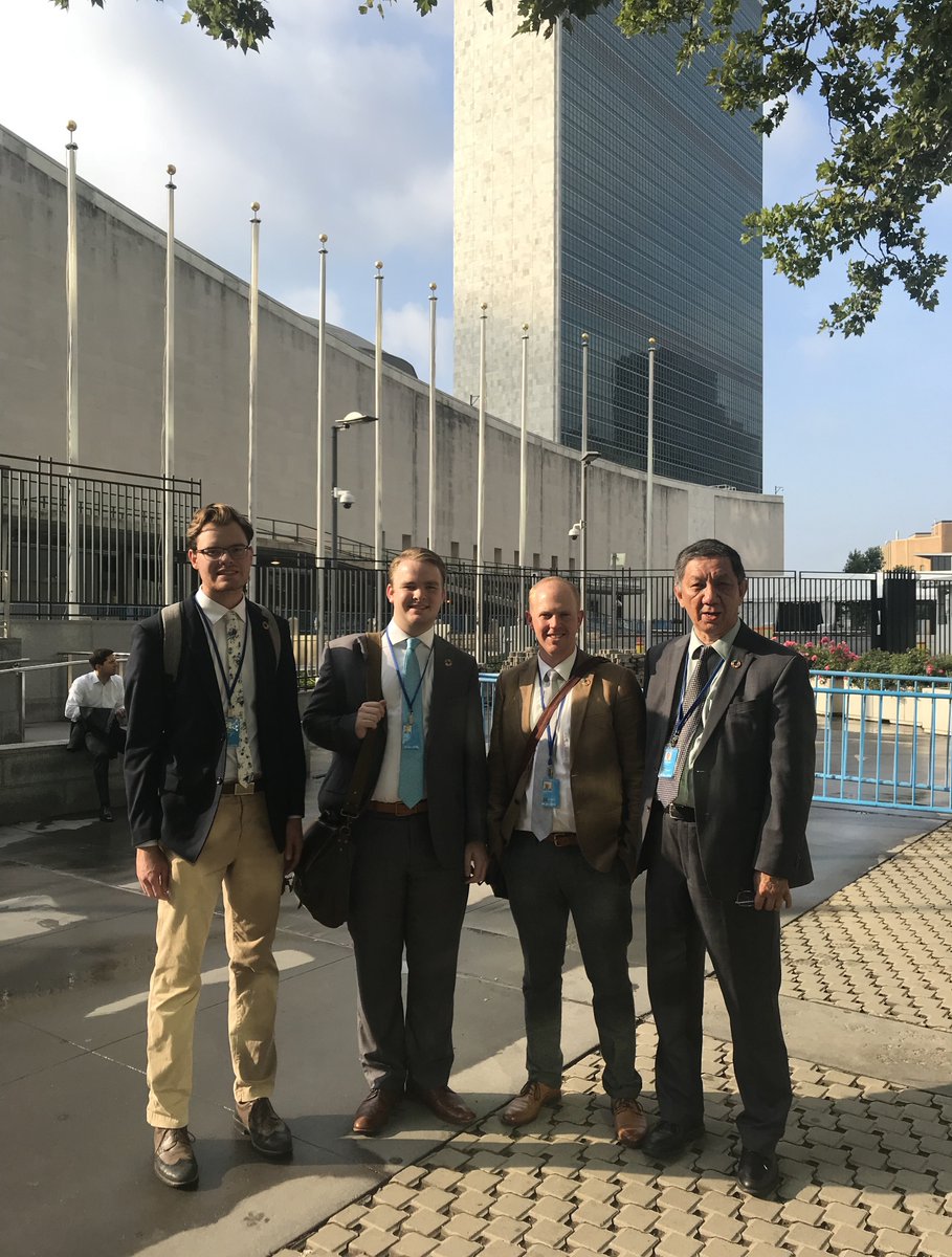 UtahIMF's tweet photo. @UtahIMF at 2018 High-Level Political Forum
#MountainsMatter #UVU #UIMF #StudentEngagedLearning
https://t.co/sgyipC4mvq https://t.co/5cImaFboeX