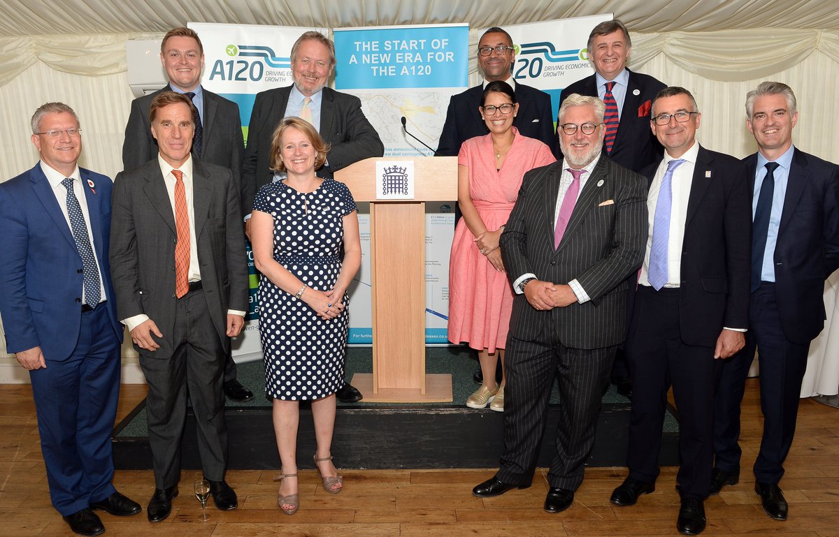 the_a120's tweet photo. Some photos from last night's excellent A120 Parliamentary Reception @JamesCleverly @bernardjenkin @patel4witham @willquince @GilesWatling @CllrKBentley @vickyford @KemiBadenoch @AndrewRosindell @jc4southsuffolk https://t.co/OALJqUHeEk