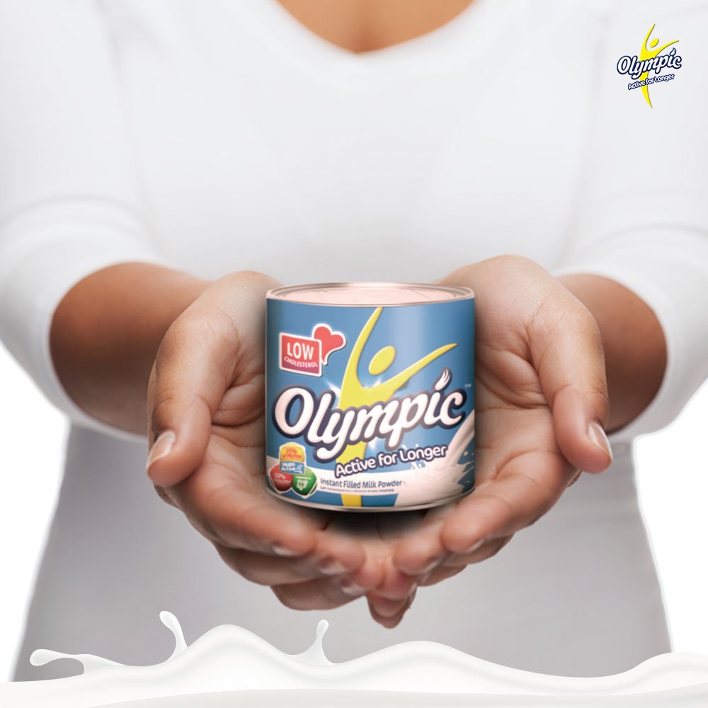 OlympicNigeria's tweet photo. The perfect balance of healthy and tasty! Be #activeforlonger with Olympic milk! https://t.co/WFiojVozdb