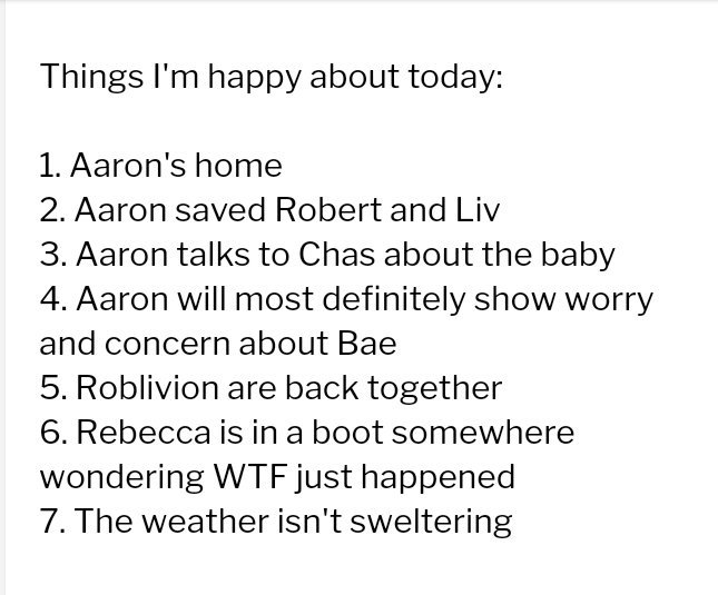 LvngConsciously's tweet image. Today is a good day....
#robron #Roblivion
