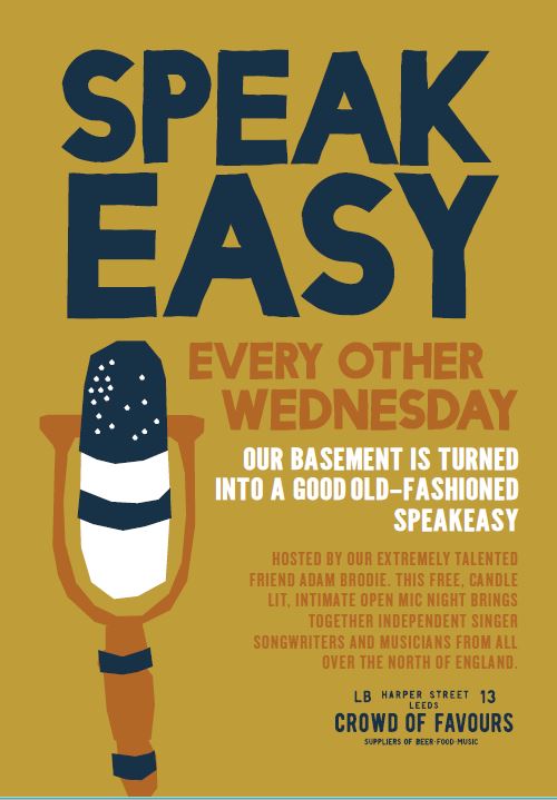 It's our <a href="/SpeakEasyHull/">The Speak Easy</a> open mic here tonight from 8pm! Get down early to grab yourself a seat! #livemusic #speakeasy #music #acoustic #openmic #openmicartists #Local #localmusic
