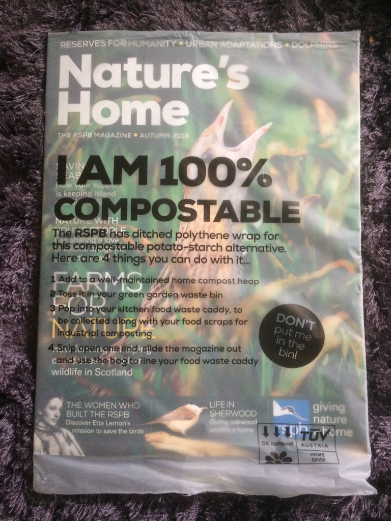 translatorjess's tweet image. Seriously excited about this, particularly the tip about using the bag to line a food caddy. Thanks @Natures_Voice! #plasticfree #plasticfreejuly #refusereuse #environment