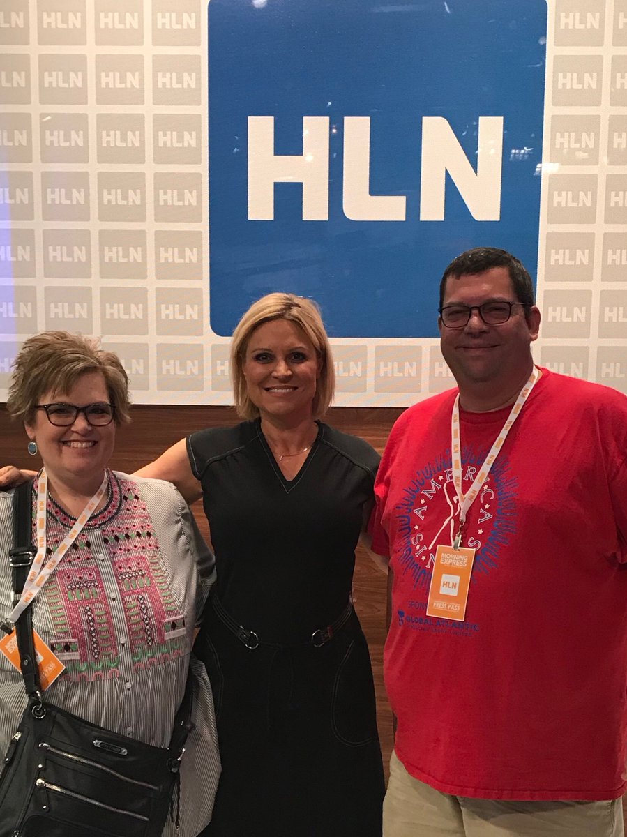 My wife, <a href="/hollieheller/">hollieheller</a> and I really enjoyed our tour <a href="/MorningExp/">Morning Express</a> last Thursday. Got to meet <a href="/JenWesthoven/">Jennifer Westhoven</a> <a href="/SusanHendricks/">Susan Hendricks</a> and <a href="/BobVanDillen/">Bob Van Dillen</a>.  They were all so nice!  <a href="/JenWesthoven/">Jennifer Westhoven</a> is super-sweet.  Sorry we missed <a href="/RobinMeade/">Robin Meade</a>!  Hope you are felling better!