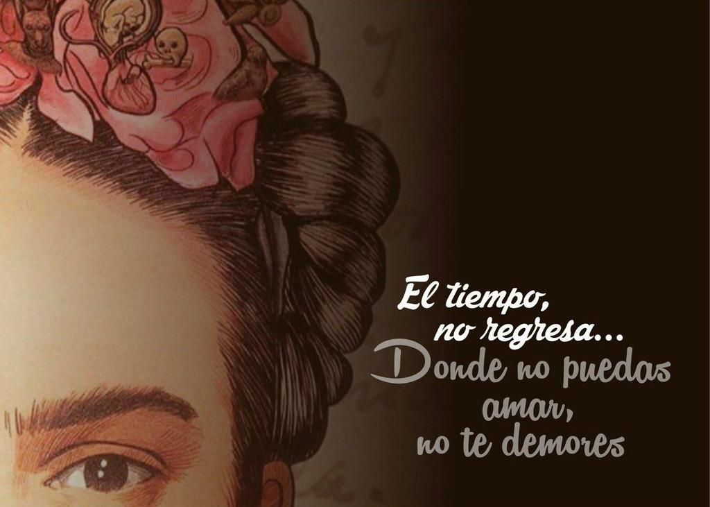 mrodriguezarn's tweet photo. "Donde no puedas amar, no te demores".
#FridaKahlo https://t.co/M9VSKPGqav