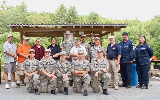 On July 15, 2018 cadets and senior members from the squadron visited the Worcester Pistol and Rifle Club. Thanks to the instructors... they were fantastic! #CAP #CAPCadet