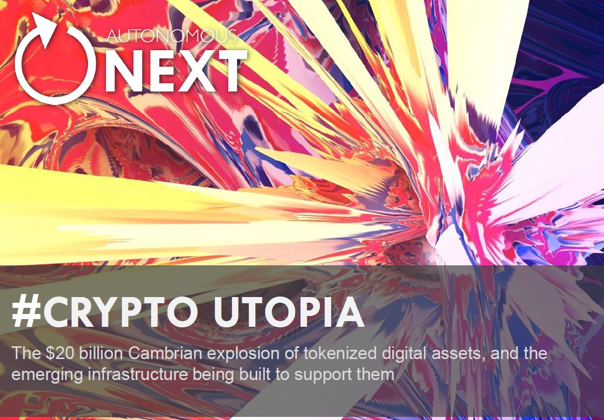 AutonoFinTech's tweet image. Download our 124-page analysis of today&apos;s #crypto economy by @LexSokolin @lathamwatkins ow.ly/E4ni30l00wI