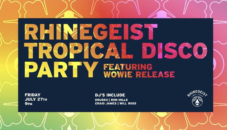 Next Friday - July 27th @CraigJames303 and #RonMills will be spinning some proper dance music at Rhinegeist Brewery. Digital + Vinyl. Come out and support the #CincinnatiBeer scene.

#disco #funk #housemusic #cincinnati #vinyldjs