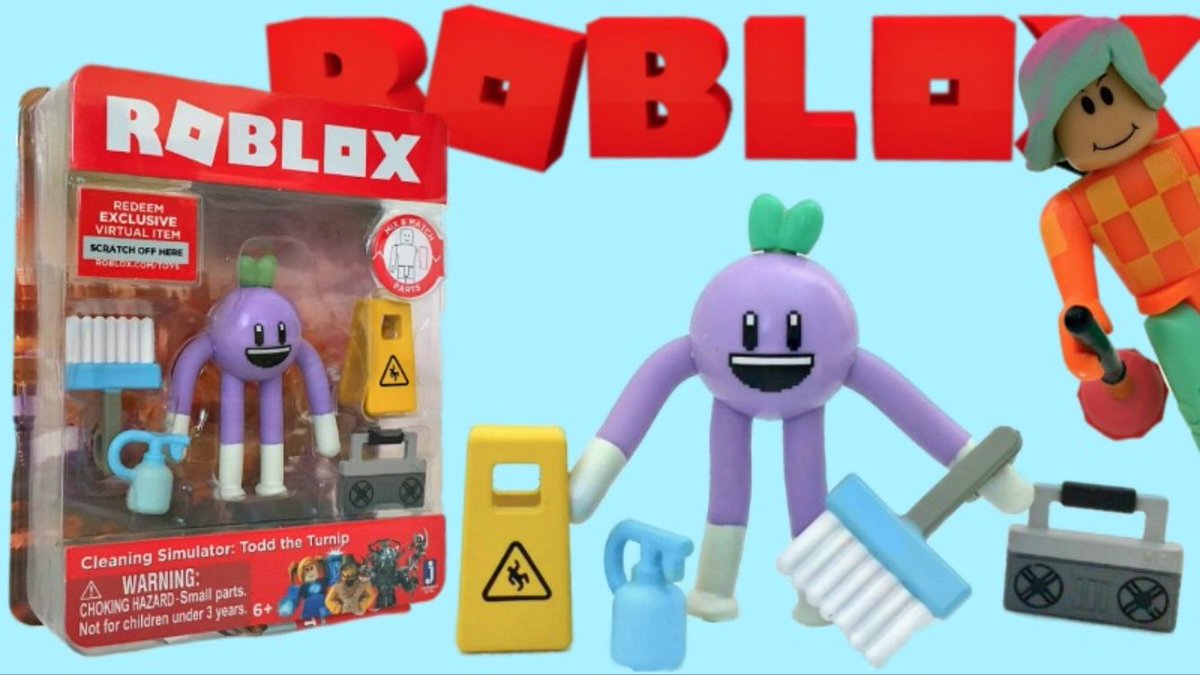 Lily On Twitter Here Is The New Roblox Toy Cleaning Simulator Todd The Turnip Unboxed And Upclose Toy Code Item Too Https T Co Brjk6gupm2 Robloxtoys Roblox Jazwares Roblox Kevinisnotseven Https T Co K1lvjtuh17 - 20 best roblox by jazwares images roblox roblox action