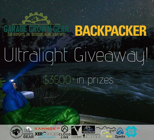 We’re super stoked to announce the launch of our Ultralight Giveaway in collaboration with @backpackermag
.
When? July 18th–August 1st
.
Who? THREE Winners, TWELVE wildly unbeatable outdoor gear brands
.
Why? Because you guys ROCK!
.
Where? Giveaway form… ift.tt/2JyujJ7