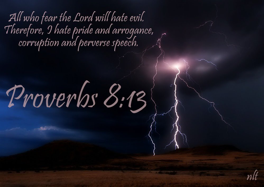 EndRaceHating's tweet photo. Scripture for Today . . . .
Proverbs 8:13
Peace be with you
#ccot #christiand #Christianity #WednesdayWisdom https://t.co/e8Ff1T6mAr